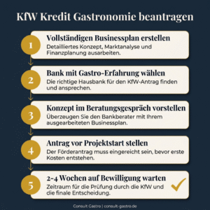 KfW Kredit für die Gastronomie
